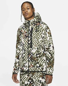 nike moletom com capuz leopard print