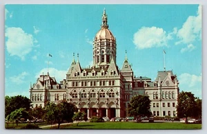 The State Capital Building Hartford, Connecticut Postkarte - Bild 1 von 2