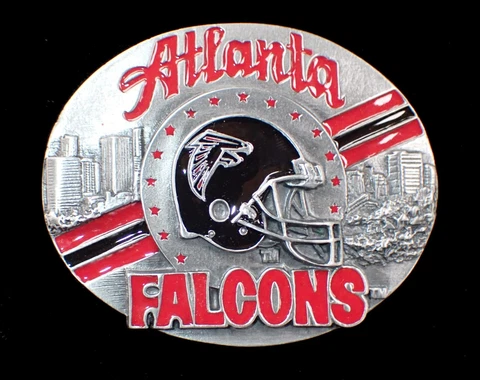 2003 ATLANTA FALCONS LIMITED COLLECTIBLE BELT BUCKLE #1462/10000 Cover