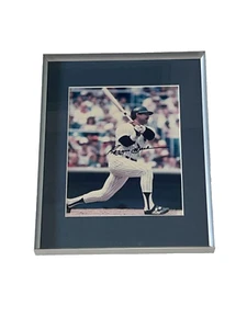 Yankees Reggie Jackson Signed 8x10 Photo 11x14 Silver Aluminum Frame COA - Picture 1 of 5