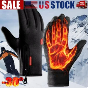 Thermal Waterproof Winter Gloves Touch Screen Warm Mittens Men Women Wholesale - Picture 1 of 9