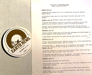 12/19/77 EARTH NEWS INTERVIEWS SPINNERS, ODYSSEY, LABELLE, KELLEE PATTERSON - Picture 1 of 1