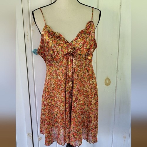 UNDERCOVER Abito lingerie babydoll Victorias Secret Y2K orlo a capesante