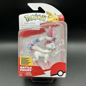 Pokemon Jazwares Battle Figur - Sylveon Actionfigur - Bild 1 von 9