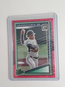 2025 DONRUSS JURRANGELO CIJNTJE BEWERTETER AUSSICHTSPINK LAZER PRIZM SP#25/79-MARINER - Bild 1 von 2