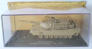 Tank Altaya 1/72 M1A1HA Abrams 1st USMC Tank Bn Iraq 2003 Diecast - Picture 1 of 1