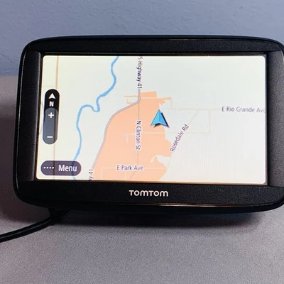 TomTom VIA 1525 5" GPS with Lifetime Map Updates Black with USB Cable Bundle - Image 1 of 4