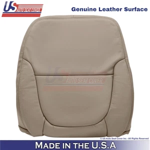 2001-2004 Fits Toyota Tundra Driver Top Genuine Leather Replacement Cover Oak - Picture 1 of 5