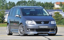 Rieger-Tuning Spoilerlippe Lippe passend für VW Touran (1T) 00059201 Vorfacelift