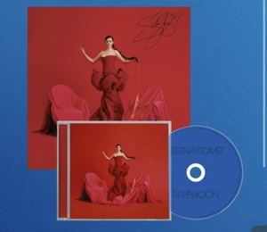 SELENA GOMEZ - REVELACION CD & OFFICIAL SIGNED AUTOGRAPHED ART CARD - RARE - Picture 1 of 1