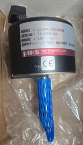 MKS Baratron Pressure Transducer 122AA-00100AB, 100 Torr, Type 122A (LOT B - 00) - Picture 1 of 11