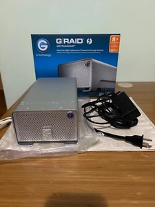 G-Technology 8TB G-RAID External Hard Drive Array with Thunderbolt - Picture 1 of 2