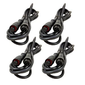 4x 6.56FT LED Extension Cord Cable Wire 6pin Connector for RGBW Led Rock Lights - Picture 1 of 7