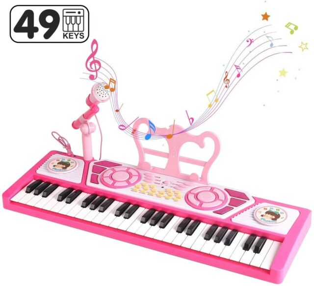 As crianças crianças Musical Multifuncional Piano Eletrônico Teclado com  microfone - China Piano eletrônico Teclado Musical Multifuncional Piano  Eletrônico e Kids Piano preço