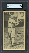 1937 R314 Type 4 Goudey Wide Pen Zeke Bonura SGC 7 NM #2088288