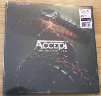 Accept Too Mean To Die 2021 2x GOLD IN SWAMP GREEN Vinyl Record LP NEW SEALED Foto 1 de 4
