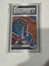 2020-21 Panini Mosaic Red Wave Prizm #203 Tyrese Maxey RC Rookie 76ERS CSG 8.5