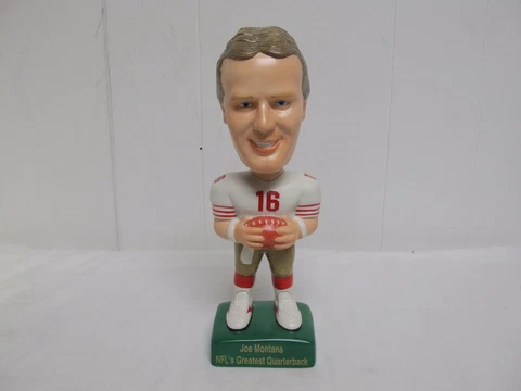 1997 SAM JOE MONTANA BOBBLEHEAD SAN FRANCISCO 49'ERS WHITE JERSEY OF 2500 Cover