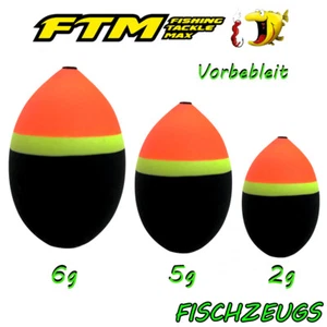 FTM Pose Big Mama Vorbebleit Forellenei Trout Laufpose Pilotpose 2,3,4,5,6,8g - Bild 1 von 7