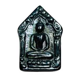 Amuleto tailandés Leklai Phra Khun Phaen Buda Sak Yant repele hechizos mágicos negros malvados - Imagen 1 de 5