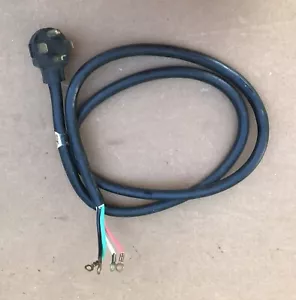 4 Prong Dryer Cord 30AMP, 4x 10AWG 300V FT2 60 Celsius Plug - Picture 1 of 4