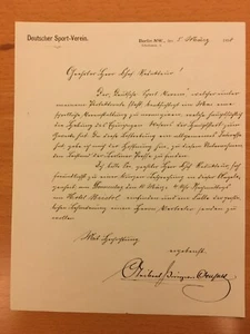 Lettera firmata da Ariberto di Anhalt - Imagen 1 de 1