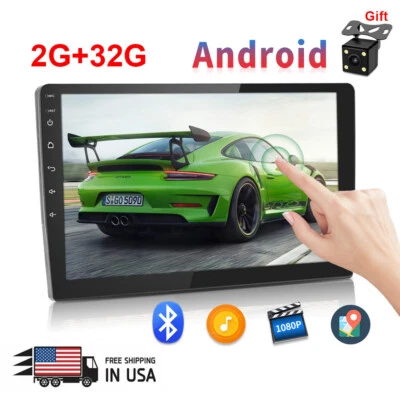 Android 11.0 Car Radio Double 2Din 2+32G MP5 Player Stereo Bluetooth WIFI GPS FM - Image 1 of 4