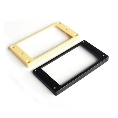 GUITAR ANATOMY Humbucker Tonabnehmer Montagering Surround Flat Bottom PR002 - Creme, Schwarz