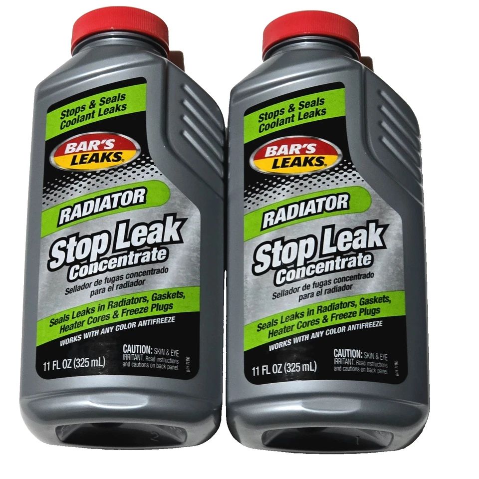 2 Pack Bar's Leaks Radiator Stop Leak Concentrate Seals Leaks 11oz. - Image 1 of 1