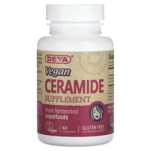 2 X Deva, Vegan Ceramide, 60 Vegan Caps - Picture 1 of 2