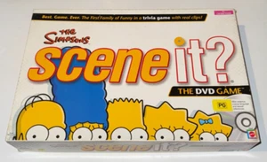 The Simpsons SCENE IT? The DVD Game - Mattel, 2009 - COMPLETE - AUSSIE STOCK - Picture 1 of 5