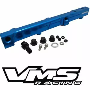 VMS RACING BLUE FUEL RAIL FOR HONDA H22 and H23 MOTOR PRELUDE ACCORD - Foto 1 di 6