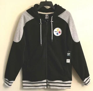 🏈 Pittsburgh Steelers Men's Jacket Full Zip Sweatshirt Hooded MSRP $90 NWT 🏈 - Bild 1 von 4
