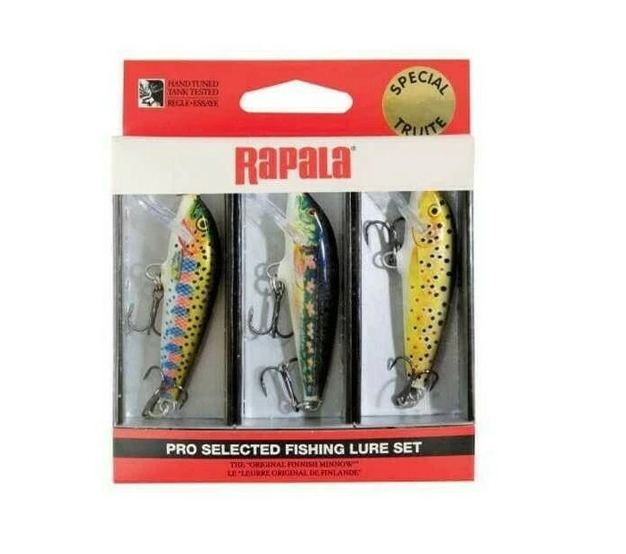 Rapala Ensemble Truite Countdown Pêche Rivière Lac 5 Centimètres 7CM - Photo 1/1