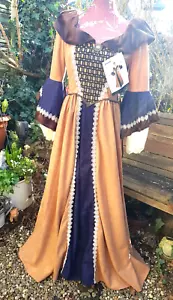 Kostüm Kleid Zarin~Fürstin~ Mittelalter~Burgfräulein Gr 40 Karneval~Fasching NEU - Bild 1 von 11
