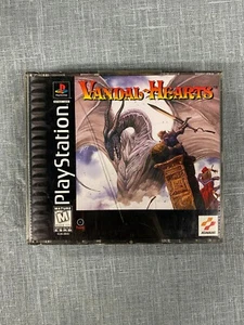 Vandal Hearts Sony PlayStation 1 1997 Black Label Komplett In Box CIB Selten Spiel - Bild 1 von 3