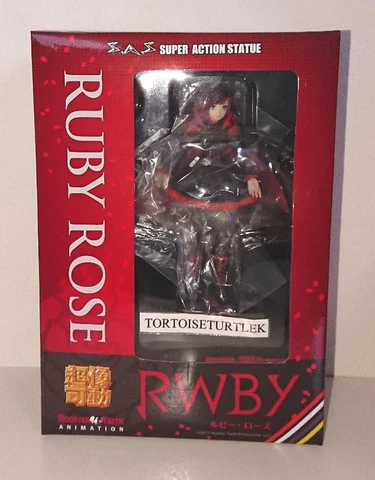 Super Action Statue SAS RWBY Ruby Rose Action Figure Cover