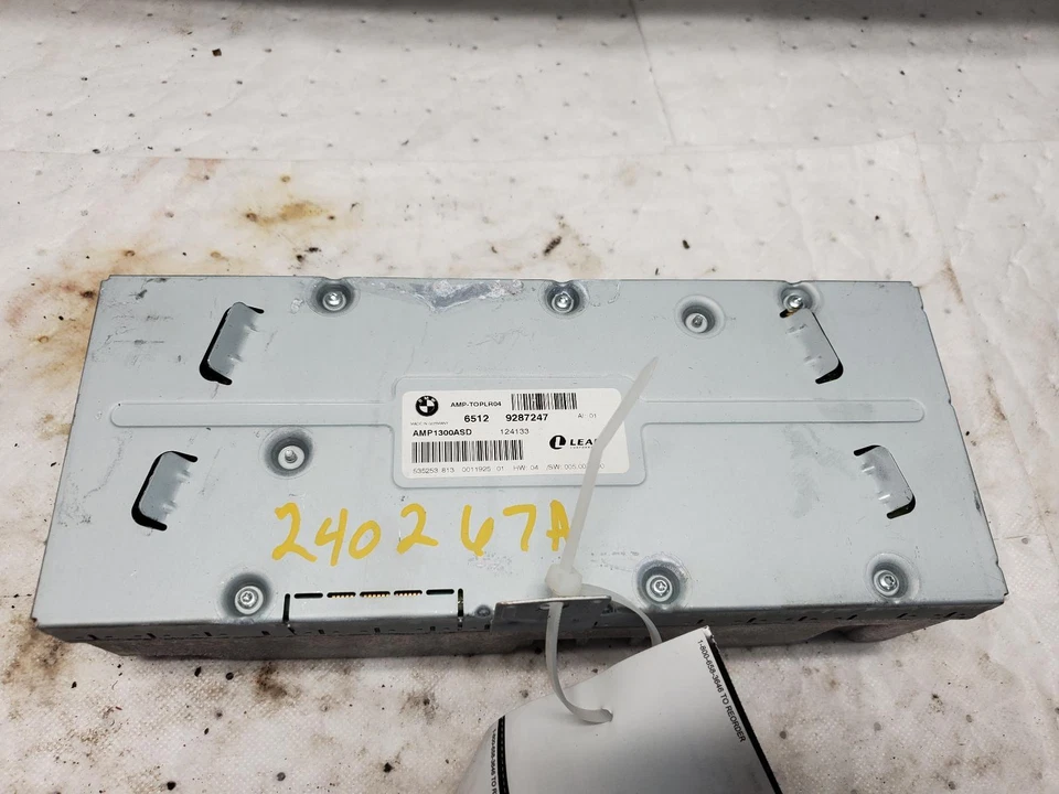 BMW M5 A/V Equipment amplifier, Bang and Olufsen audio system 13 14 15 16 Foto 1 de 1