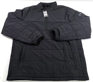 NUEVO CON ETIQUETAS 2XL UNDER ARMOUR PARA HOMBRE EXTENSIÓN ACOLCHADA MEDIA CREMALLERA 1387445 NEGRO 2XL - Imagen 1 de 2