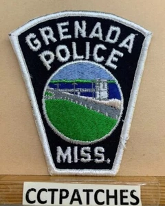 GRENADA, MISSISSIPPI POLICE SHOULDER PATCH MS - Picture 1 of 2