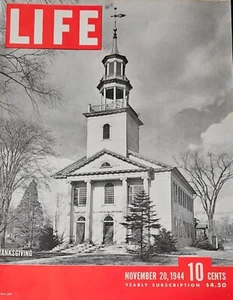 LIFE MAGAZINE - November 20, 1944- Thanksgiving / British Royal Children - Picture 1 of 1