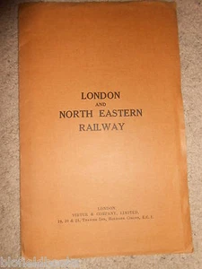 The London & North Eastern Railway - c1920s - Engine/Locomotive Illustration - Bild 1 von 5