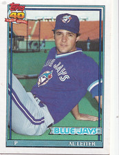 Al Leiter 1991 Topps MLB Card # 233 Toronto Blue Jays + Free Mystery Card