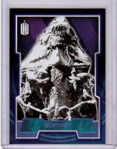 SLYTHER Topps 2016 Doctor Who Card #102 PURPLE Foil #06/99 Parallel SP Alien - Picture 1 of 2