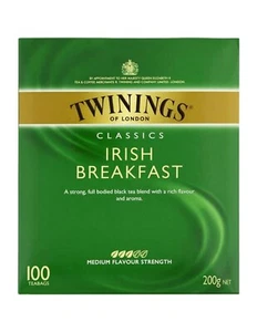 Twinings Irish Breakfast Classics Teabags 100 Pack - Picture 1 of 1