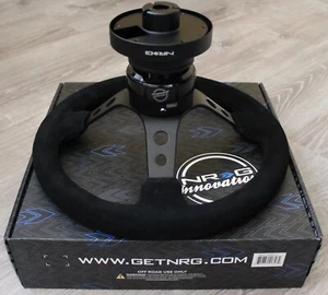 NRG SHORT HUB QUICK RELEASE STEERING WHEEL 006SY FOR Nissan 350Z 370Z SE-R - Bild 1 von 4