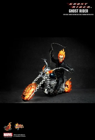 HOT TOYS MMS133 GHOST RIDER GHOST RIDER WITH HELLCYCLE 1/6 Cover