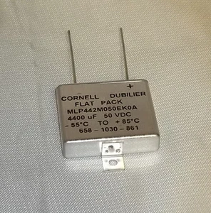 Cornell Dubilier MLP442M050EK0A Aluminum Electrolytic Capacitor - Picture 1 of 1