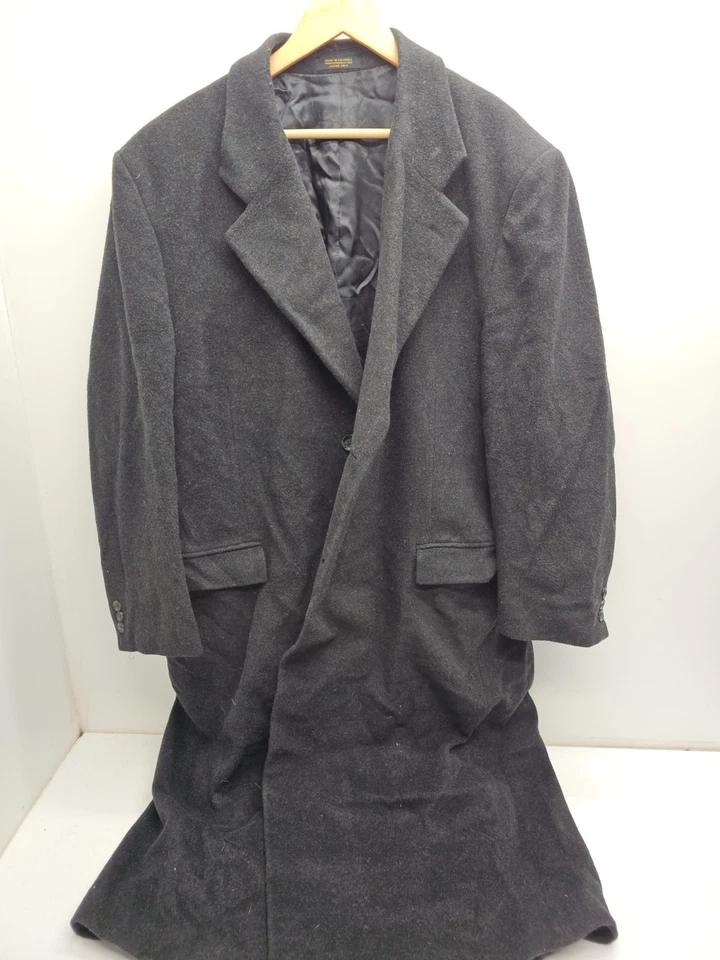 Abrigo Jones New York Mezcla Lana Cachemira 48L Gris Carbón Para Hombre De Colección Foto 1 de 4