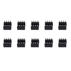 1X(10 x 8 Pin DIP IC Sockets Adaptor Solder Type Socket N4A6)6655 - Imagen 1 de 7
